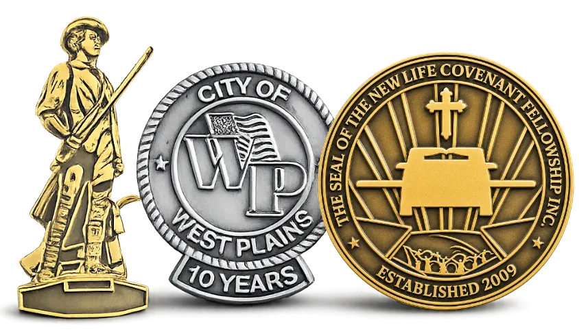 3D Metal Badges 3D Metal Badges
