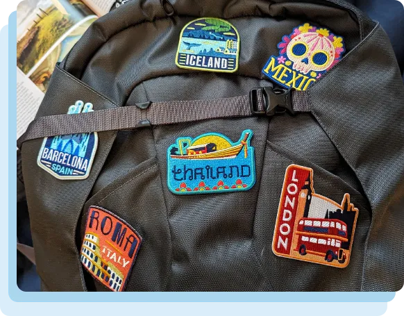 Iron-on Badges Iron-on Badges