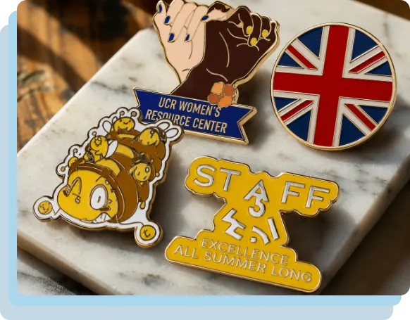 Bespoke Enamel Pin Badges
