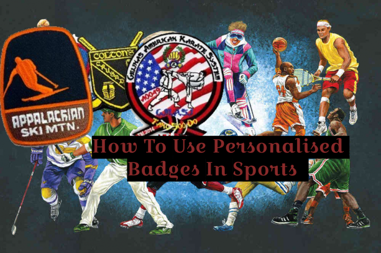 How to use personalised badges in sports custom badges