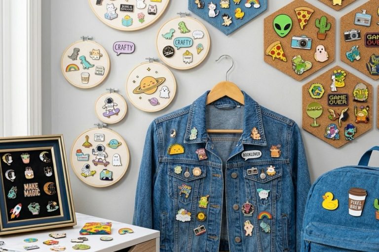 8 Fun Ways To Display Enamel Pin Badges From Custom Badges UK