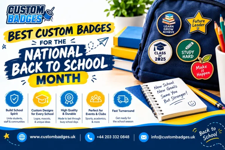 Best Custom Badges for the National Back to School Month