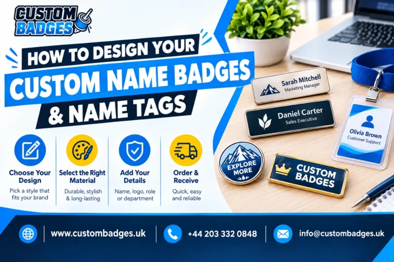 HOW TO DESIGN YOUR CUSTOM NAME BADGES & NAME TAGS