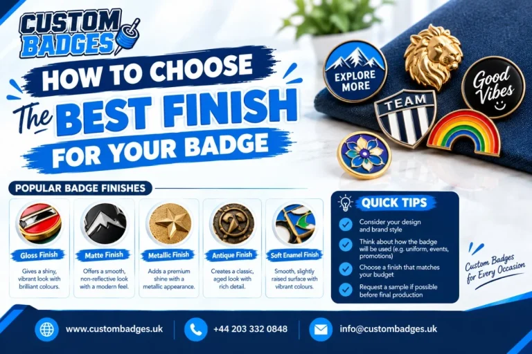 How To Choose The Best Finish For Your Badge