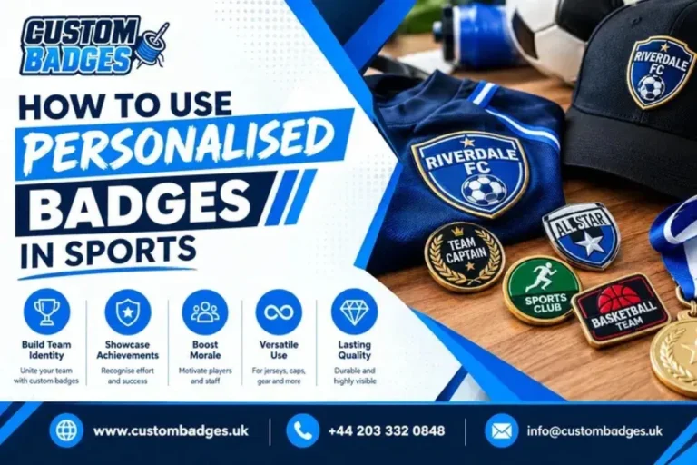 How To Use Personalised Badges In Sports