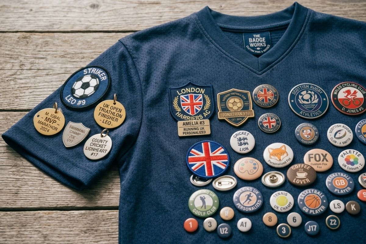 How To Use Personalised Badges In Sports